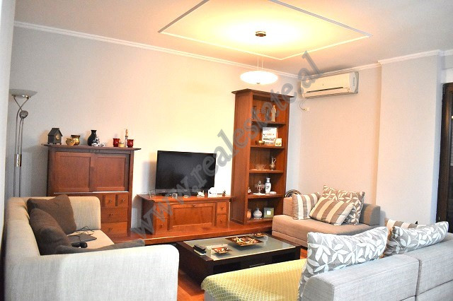 
Three bedroom apartment for rent in Reshit Collaku Street, very close to Rinia Park in Tirana, Alb